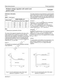 TDA3681J/N2C Datasheet Page 21