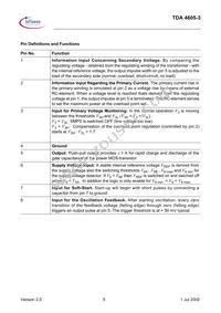 TDA46053HKLA1 Datasheet Page 5