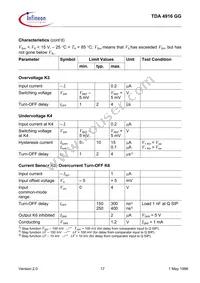 TDA4916GGHUMA1 Datasheet Page 17