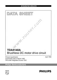 TDA5140AT/C1,118 Cover