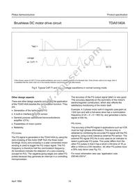 TDA5140AT/C1 Datasheet Page 14