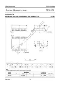 TDA5145TS/C1 Datasheet Page 15