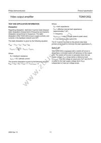 TDA6120Q/N2 Datasheet Page 11