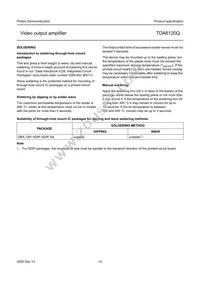 TDA6120Q/N2 Datasheet Page 14