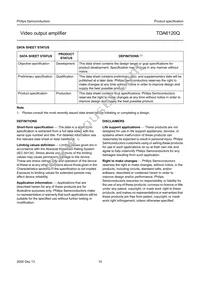 TDA6120Q/N2 Datasheet Page 15