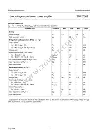 TDA7050T/N3 Datasheet Page 4