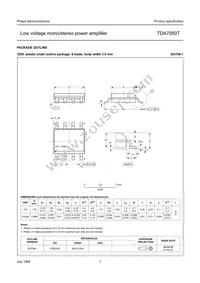 TDA7050T/N3 Datasheet Page 7