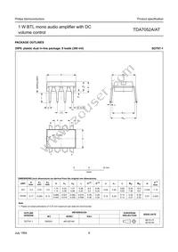 TDA7052AT/N2 Datasheet Page 9