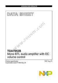 TDA7052B/N1,112 Cover