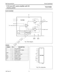 TDA7056B/N1 Datasheet Page 3