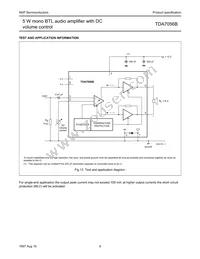 TDA7056B/N1 Datasheet Page 9