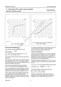 TDA7057AQ/N2 Datasheet Page 9