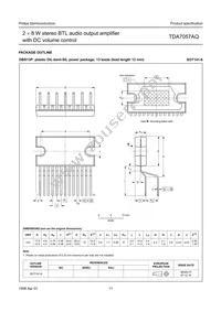 TDA7057AQ/N2 Datasheet Page 11