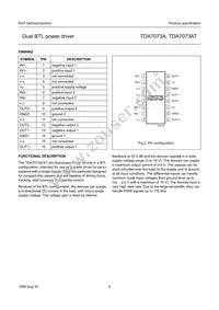 TDA7073AT/N4 Datasheet Page 4