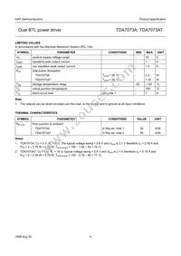 TDA7073AT/N4 Datasheet Page 5