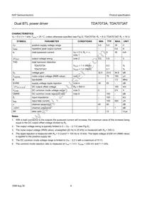 TDA7073AT/N4 Datasheet Page 6