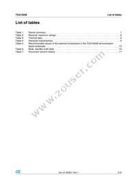 TDA7265B Datasheet Page 3