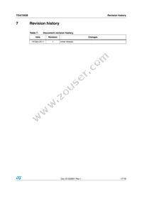 TDA7265B Datasheet Page 17