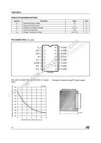 TDA7267A Datasheet Page 2