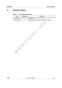 TDA7267T Datasheet Page 9