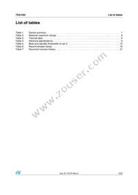TDA7292 Datasheet Page 3