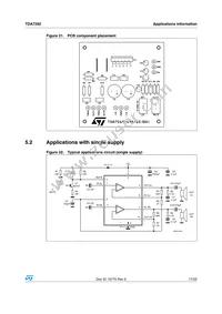 TDA7292 Datasheet Page 17