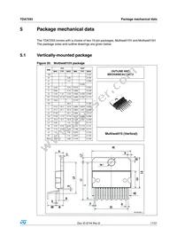 TDA7293HS Datasheet Page 17