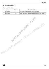 TDA7294S Datasheet Page 15