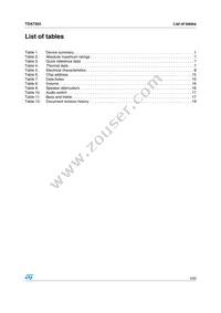 TDA7303TR Datasheet Page 3