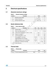 TDA7303TR Datasheet Page 7