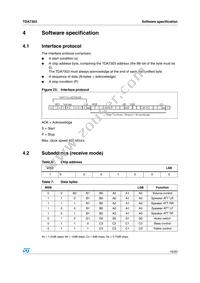 TDA7303TR Datasheet Page 15