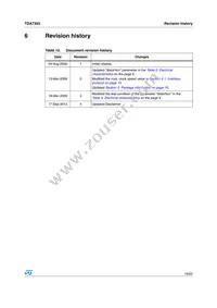 TDA7303TR Datasheet Page 19