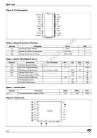 TDA7309D Datasheet Page 2