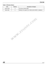 TDA7309D Datasheet Page 13