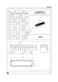 TDA7319 Datasheet Page 15