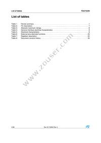 TDA7333NTR Datasheet Page 4