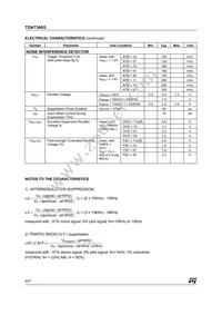 TDA7340G Datasheet Page 8