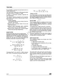 TDA7340G Datasheet Page 22