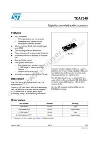 TDA7348D013TR Datasheet Cover