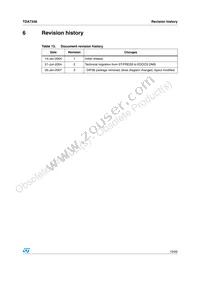 TDA7348D013TR Datasheet Page 19