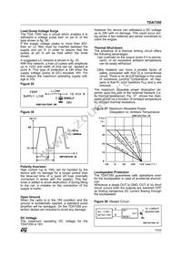 TDA7350 Datasheet Page 15