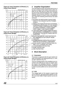 TDA7350A Datasheet Page 9