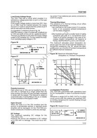 TDA7360HS Datasheet Page 15