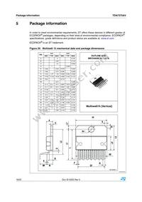 TDA7375AV Datasheet Page 18