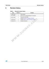 TDA7375AV Datasheet Page 19