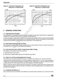 TDA7375V Datasheet Page 8
