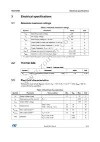 TDA7376B Datasheet Page 9