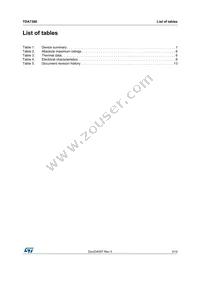 TDA7386 Datasheet Page 3
