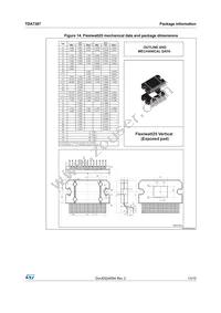 TDA7387EPAG Datasheet Page 13