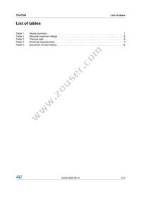 TDA7388 Datasheet Page 3